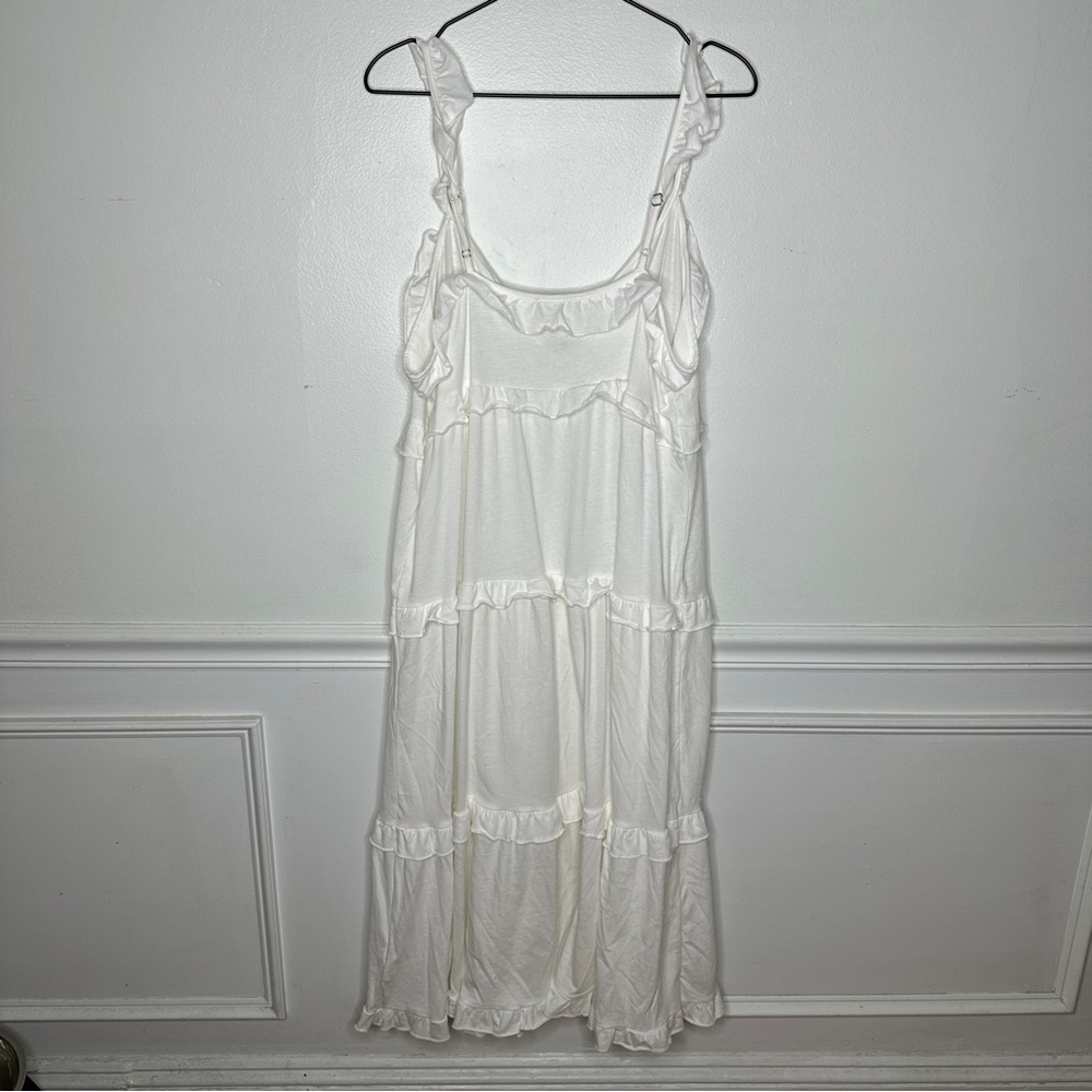 J.Crew: Tiered Knit Keyhole Maxi Dress Women Size Large NEW - Picture 5 of 6